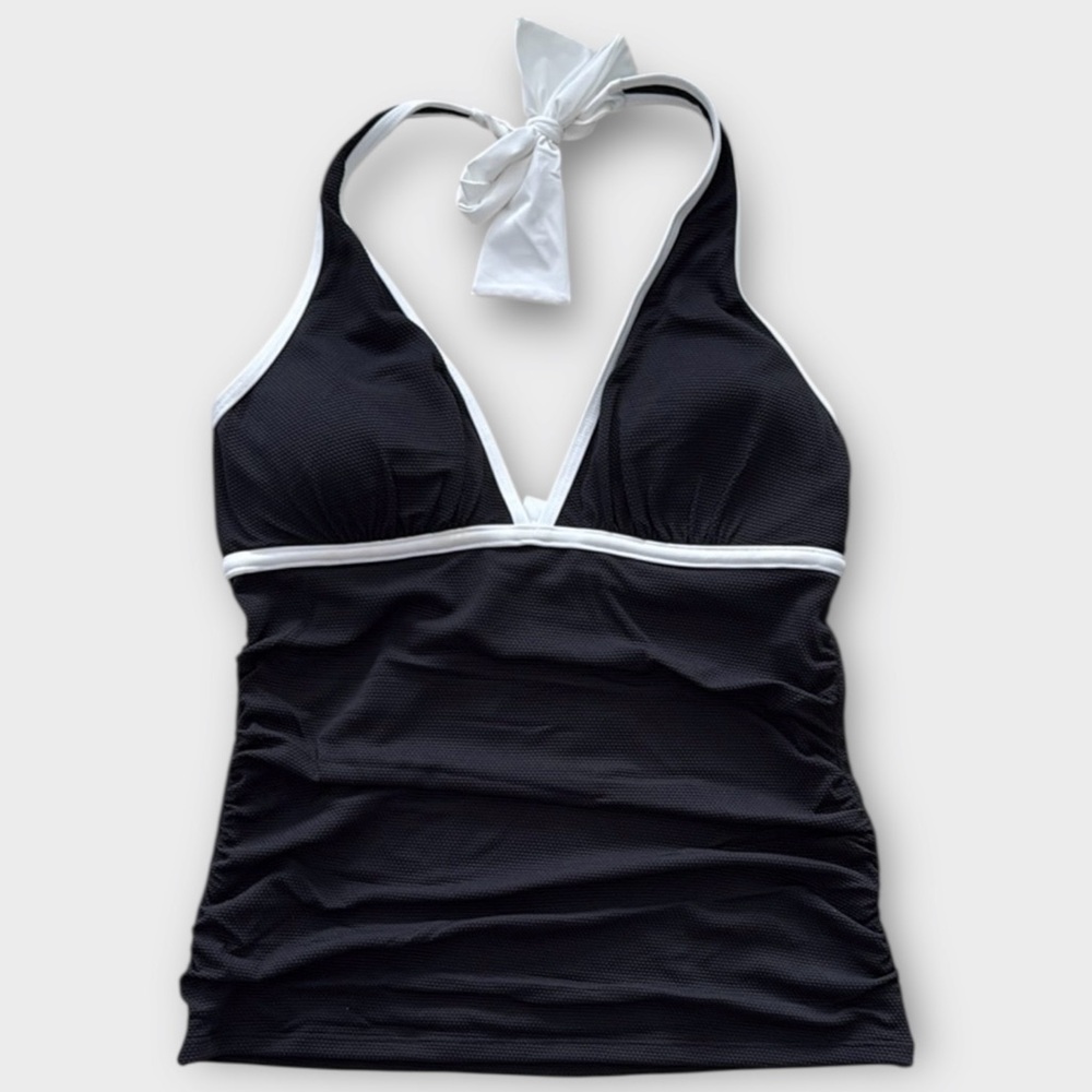 Tommy Bahama Island Cays Cabana Halter Tankini Top